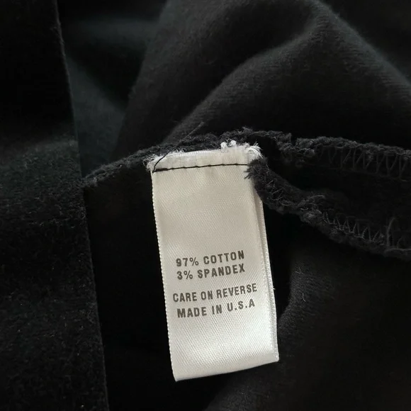 Vintage FIBERS Barbara Lesser Black Velvet Rhinestone Zipper Jacket Size XL - Picture 6 of 6